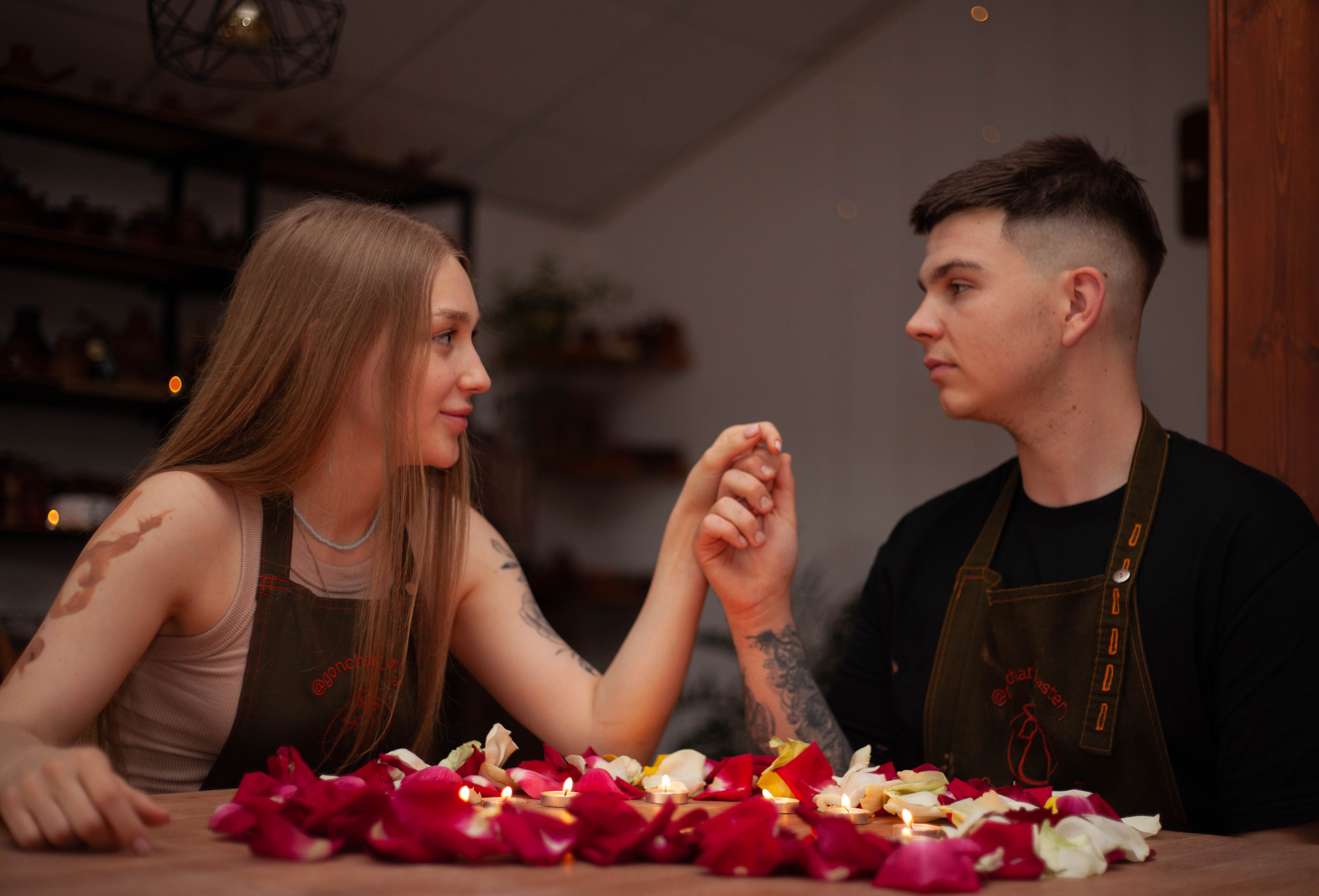 Свидание "Лепка за столом"